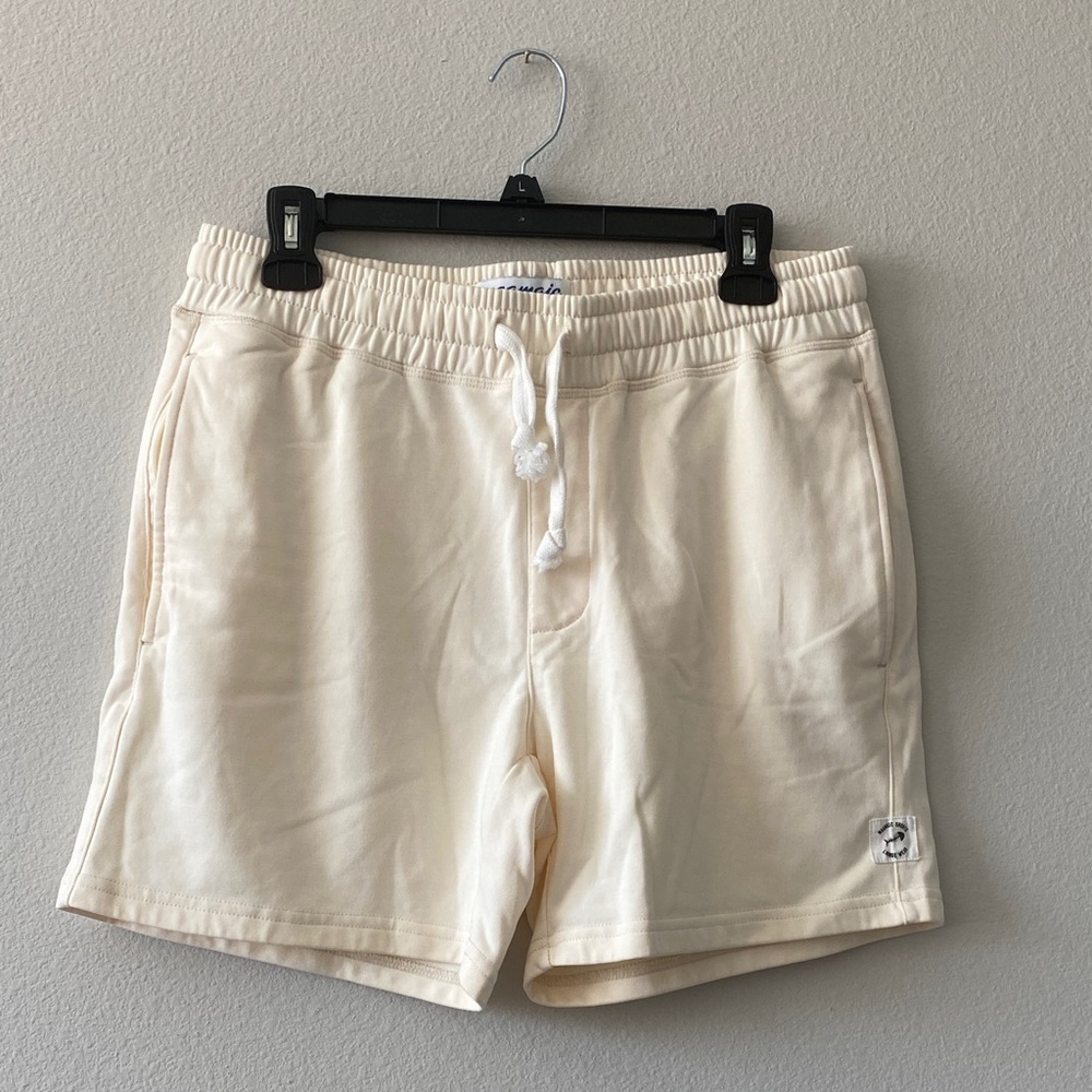 Maamgic Cream Sweat Shorts